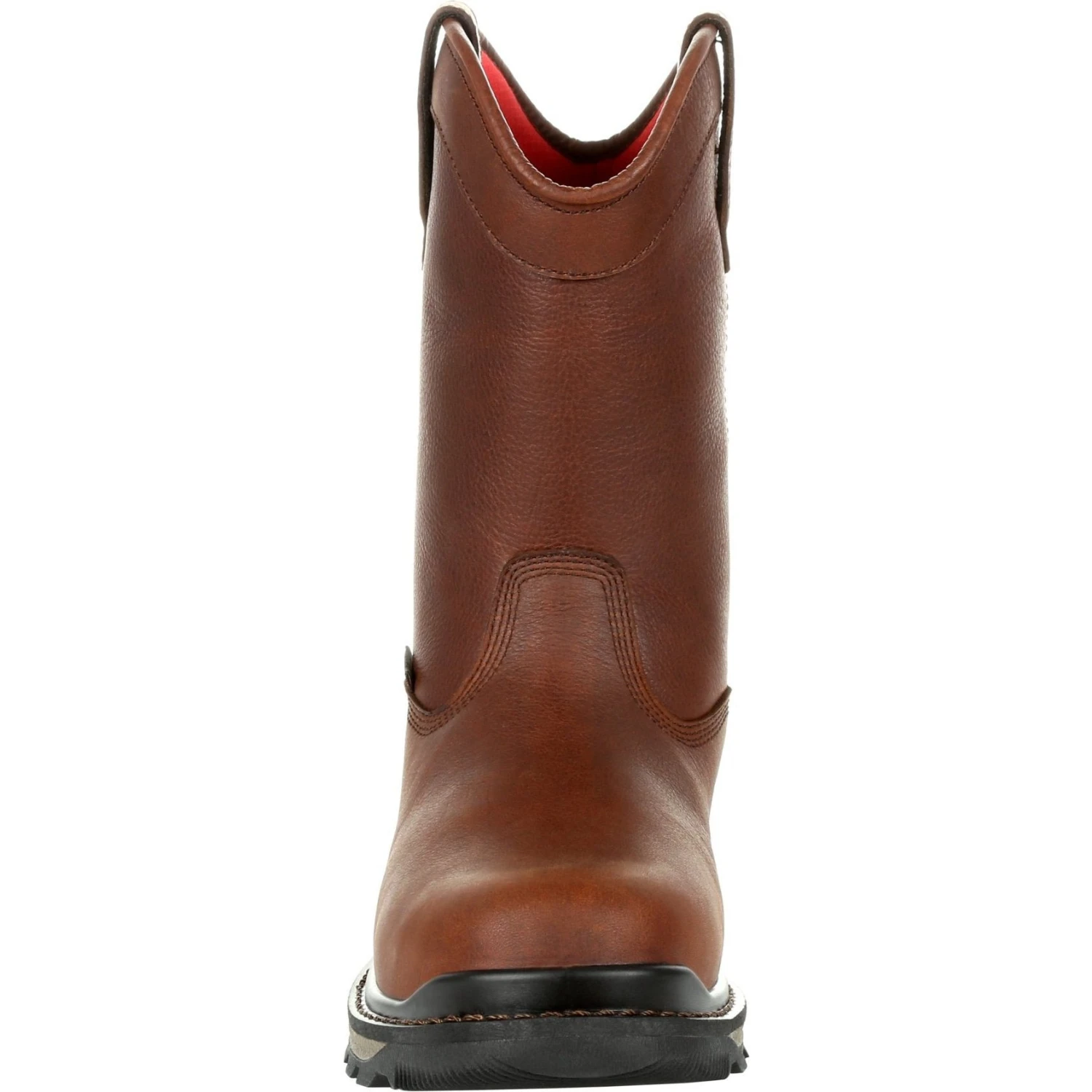 Rocky Men's Rams Horn 10" Comp Toe WP Pull-On Work Boot- Brown- RKK0315 4 Rocky Men's Rams Horn 10" Comp Toe WP Pull-On Work Boot- Brown- RKK0315 - Image 2