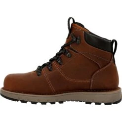 Rocky Women's Legacy 32 6" Soft Toe WP Work Boot - Brown - RKK0349 -Rocky Shop RKK0349 instep profile