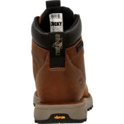 Rocky Women's Legacy 32 6" Comp Toe WP Work Boot - Brown - RKK0350 11 Rocky Women's Legacy 32 6" Comp Toe WP Work Boot - Brown - RKK0350 -Rocky Shop RKK0350 back