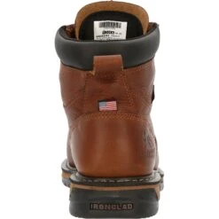 Rocky Men's IronClad 6" Steel Toe WP MG USA Made Work Boot - RKK0362 10 Rocky Men's IronClad 6" Steel Toe WP MG USA Made Work Boot - RKK0362 -Rocky Shop RKK0362 back