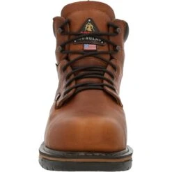 Rocky Men's IronClad 6" Steel Toe WP MG USA Made Work Boot - RKK0362 12 Rocky Men's IronClad 6" Steel Toe WP MG USA Made Work Boot - RKK0362 -Rocky Shop RKK0362 front