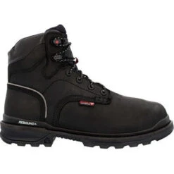 Rocky Men's Rams Horn 9" WP Comp Toe Met Guard Work Boot -Black- RKK0393 -Rocky Shop RKK0393 8 LARGE db0e2656 546c 4f89 a64c 501478a3d6ff