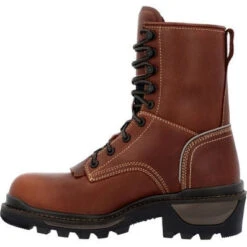 Rocky Men's Rams Horn Logger 9" WP Comp Toe Work Boot Brown RKK0397 -Rocky Shop RKK0397 5 LARGE 92f8dfa9 dd7d 4da2 acc3 7359ba58e0e9