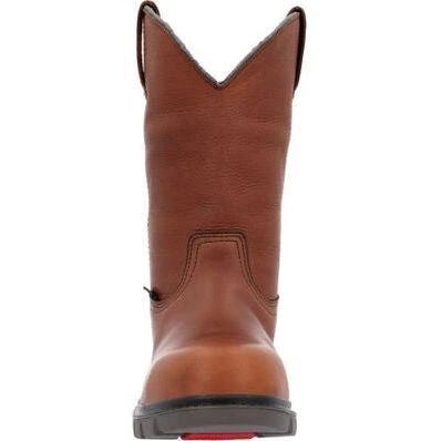 Rocky Men's Worksmart 11" WP Comp Toe Pull On Work Boot -Brown- RKK0402 6 Rocky Men's Worksmart 11" WP Comp Toe Pull On Work Boot -Brown- RKK0402 - Image 4