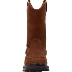 Rocky Men's Rams Horn 11" Safety Toe WP Work Boot -Crazy Horse- RKK0441 -Rocky Shop RKK0441 3 LARGE 69664dcc 4b36 4f42 a002 5697860d9f69