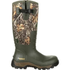 Rocky Men's Sport Pro Rubber 16" WP Side Zip Hunt Boot- Camo - RKS0383 -Rocky Shop RKS0383 3