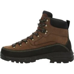 Rocky Men's MTN Stalker Pro 6" WP Hiker Mountain Boot- Brown - RKS0527 -Rocky Shop RKS0527 instep profile