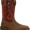 Rocky Men's Legacy 32 10" Steel Toe WP Western Work Boot- Tan- RKW0341 -Rocky Shop RKW0341