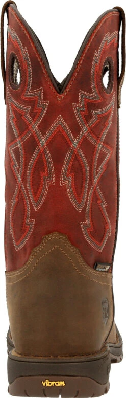 Rocky Men's Legacy 32 10" Steel Toe WP Western Work Boot- Tan- RKW0341 -Rocky Shop RKW0341 back