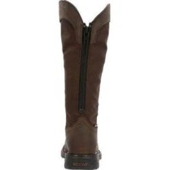 Rocky Men's Original Ride FLX 16" Comp Toe WP Snake Boot- Brown- RKW0347 -Rocky Shop RKW0347 4 LARGE 01424015 5770 4dbd 959d b40c908c355a