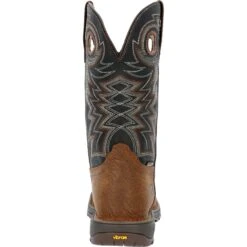 Rocky Men's Legacy 32 11" Steel Toe WP Western Work Boot- Brown- RKW0356 -Rocky Shop RKW0356 back