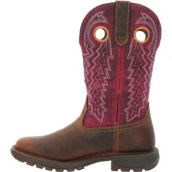Rocky Women's Legacy 32 11" Square Toe Western Boot - Brown - RKW0357 -Rocky Shop RKW0357 instep profile