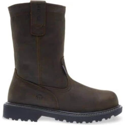 Wolverine Men's 10" Floorhand WP Wellington Work Boot - Brown - W10682 -Rocky Shop W10682 2