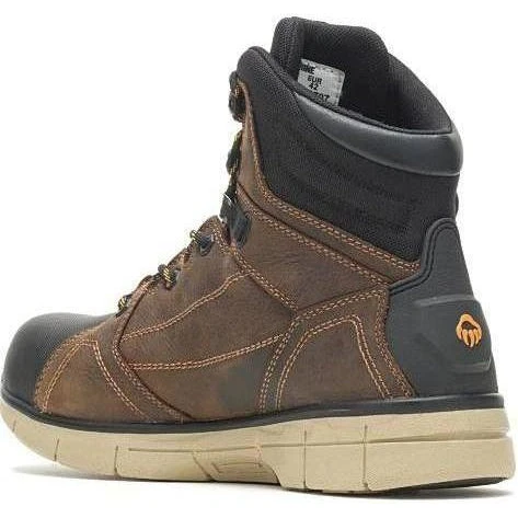 Wolverine Men's Rigger EPX 6" Safety Toe WP Wedge Work Boot Brown - W10797 5 Wolverine Men's Rigger EPX 6" Safety Toe WP Wedge Work Boot Brown - W10797 - Image 3
