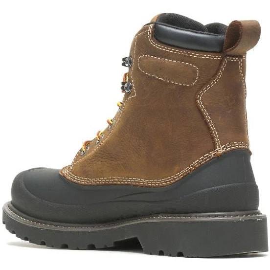 Wolverine Men's Floorhand Swamp 6" WP Steel Toe Work Boot Brown W221019 5 Wolverine Men's Floorhand Swamp 6" WP Steel Toe Work Boot Brown W221019 - Image 3