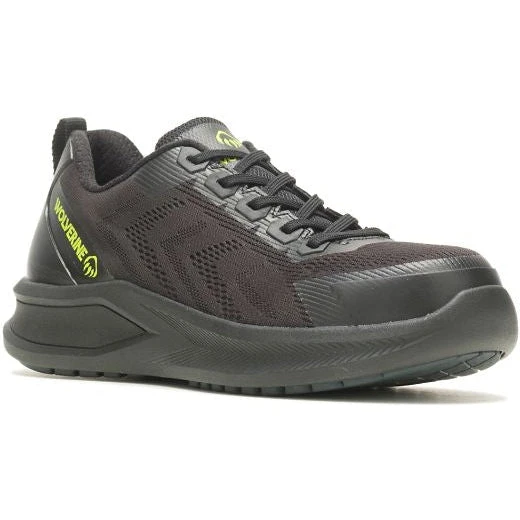 Wolverine Men's Bolt Durashocks Knit Carbonmax Work Shoe -Black- W231000 3 Wolverine Men's Bolt Durashocks Knit Carbonmax Work Shoe -Black- W231000