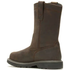 Wolverine Men's Floorhand Steel Toe WP Wellington Work Boot -Brown- W231025 -Rocky Shop WBSM W231025 012822 S23 225