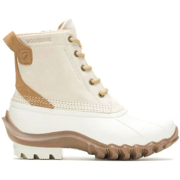 Wolverine Women's Torrent Waterproof Duck Boot - Ivory - W880225 4 Wolverine Women's Torrent Waterproof Duck Boot - Ivory - W880225 - Image 2
