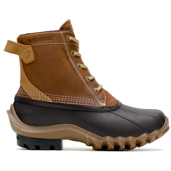 Wolverine Women's Torrent Waterproof Duck Boot - Cognac- W880227 4 Wolverine Women's Torrent Waterproof Duck Boot - Cognac- W880227 - Image 2