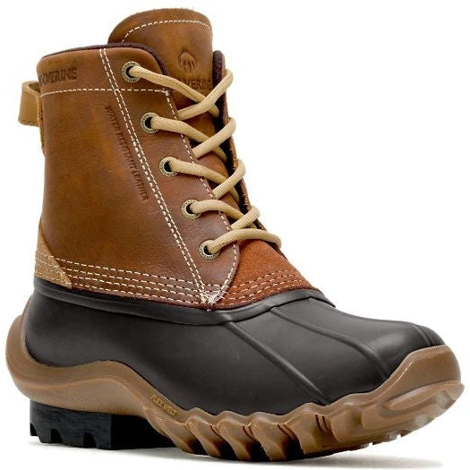 Wolverine Women's Torrent Waterproof Duck Boot - Cognac- W880227 3 Wolverine Women's Torrent Waterproof Duck Boot - Cognac- W880227