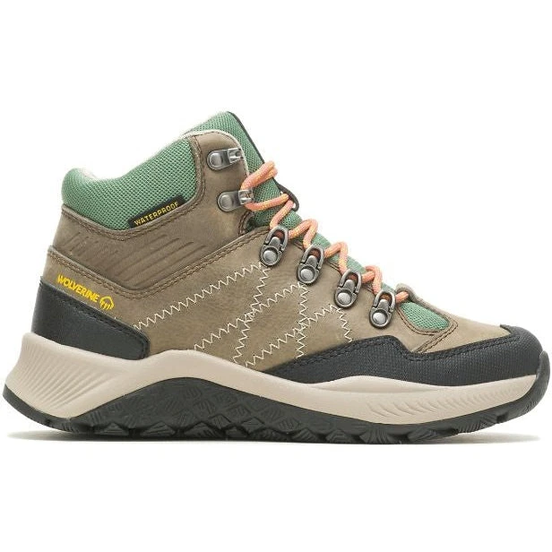 Wolverine Women's Luton Mid WP Outdoor Hiker Boot -Sage- W880385 4 Wolverine Women's Luton Mid WP Outdoor Hiker Boot -Sage- W880385 - Image 2