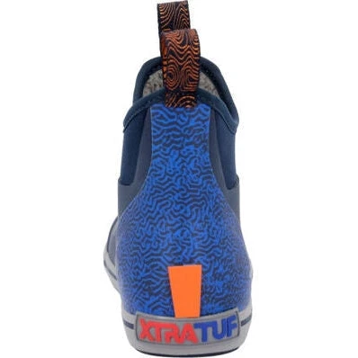Xtratuf Men's Trolling Pack 6" WP Slip Resistant Ankle Deck Boot -Blue- XMAB2TP 7 Xtratuf Men's Trolling Pack 6" WP Slip Resistant Ankle Deck Boot -Blue- XMAB2TP - Image 5
