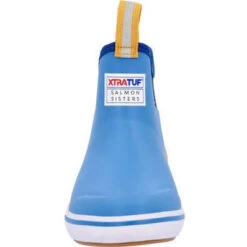 Xtratuf Women's Salmon Sisters 6" WP Ankle Deck Boot - Blue - XWAB2SS -Rocky Shop XWAB2SS 3 LARGE aaee7555 fe25 4eaa 95f3 c0b5b34077be