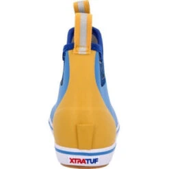 Xtratuf Women's Salmon Sisters 6" WP Ankle Deck Boot - Blue - XWAB2SS -Rocky Shop XWAB2SS 4 LARGE 5159237a be5b 4661 b745 78c087c79e14