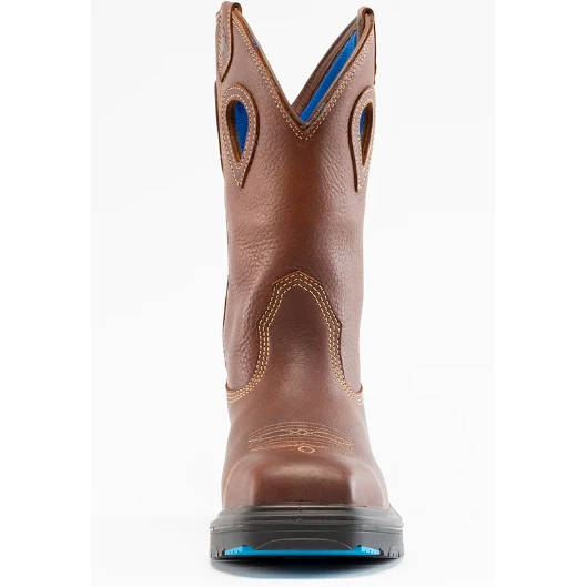 Steel Blue Men's Blue Heeler Steel Toe WP Western Work Boot - Brown - 813945 8 Steel Blue Men's Blue Heeler Steel Toe WP Western Work Boot - Brown - 813945 - Image 6