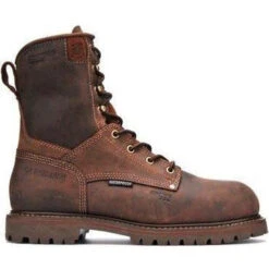 Carolina Men's 28 Series 8" WP Ins Grizzly Work Boot - Brown - CA9028 -Rocky Shop carolina mens 28 series 8 wp ins grizzly work boot brown ca9028 4