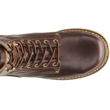 Carolina Men's Amp Hi 8" Broad Toe Wedge Work Boot - Dark Oak - CA8049 7 Carolina Men's Amp Hi 8" Broad Toe Wedge Work Boot - Dark Oak - CA8049 - Image 5