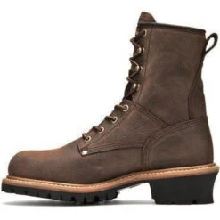 Carolina Men's Elm 8” Waterproof Logger Work Boot - Brown - CA8821 12 Carolina Men's Elm 8” Waterproof Logger Work Boot - Brown - CA8821 -Rocky Shop carolina mens elm 8 waterproof logger work boot brown ca8821 4