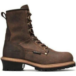 Carolina Men's Elm 8” Waterproof Logger Work Boot - Brown - CA8821 13 Carolina Men's Elm 8” Waterproof Logger Work Boot - Brown - CA8821 -Rocky Shop carolina mens elm 8 waterproof logger work boot brown ca8821 5
