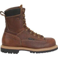 Carolina Men's Grind 8" WP Comp Toe Work Boot - Brown - CA5529 -Rocky Shop carolina mens grind 8 wp comp toe work boot brown ca5529 4