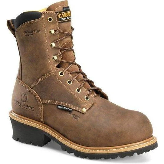 Carolina Men’s Poplar 8” Comp Toe WP Ins Loggger Work Boot - CA9851 3 Carolina Men’s Poplar 8” Comp Toe WP Ins Loggger Work Boot - CA9851