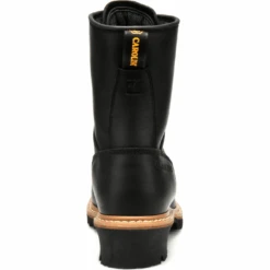 Carolina Men's Spruce 8" WP Lace-to-Toe Logger Work Boot Black CA8825 -Rocky Shop carolina mens spruce 8 wp lace to toe logger work boot black ca8825 5