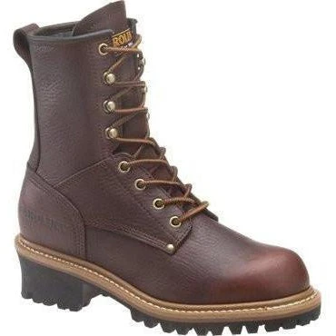 Carolina Women's Elm 8" Logger Work Boot - Brown - CA421 3 Carolina Women's Elm 8" Logger Work Boot - Brown - CA421