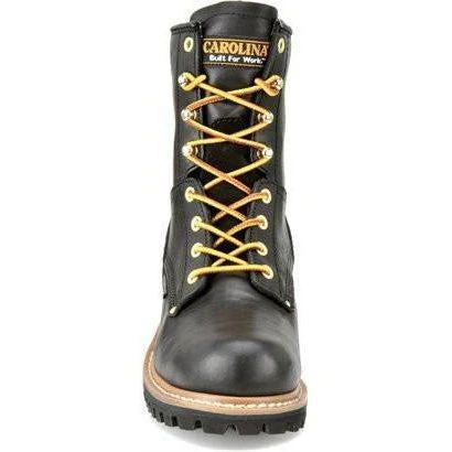 Carolina Women's Elm 8” WP Steel Toe Logger Work Boot - Black - CA1420 4 Carolina Women's Elm 8” WP Steel Toe Logger Work Boot - Black - CA1420 - Image 2