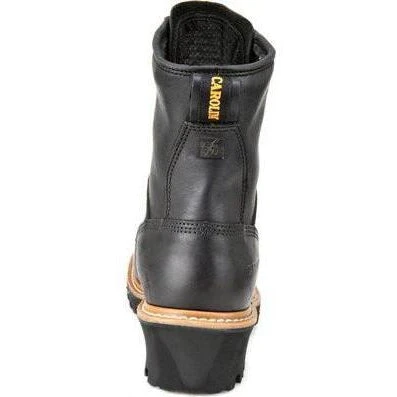 Carolina Women's Elm 8” WP Steel Toe Logger Work Boot - Black - CA1420 9 Carolina Women's Elm 8” WP Steel Toe Logger Work Boot - Black - CA1420 - Image 7
