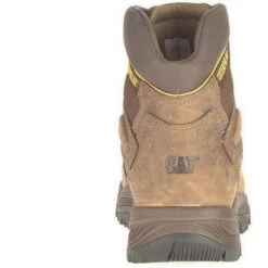 CAT Men's Diagnostic Hi WP Insulated Stl Toe Work Boot - Brown- P89940 -Rocky Shop cat mens diagnostic hi wp insulated stl toe work boot brown p89940 5