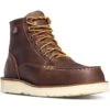 Danner Men's Bull Run USA Made 6" Moc Steel Toe Work Boot Brown 15564 -Rocky Shop danner mens bull run usa made 6 moc steel toe work boot brown 15564