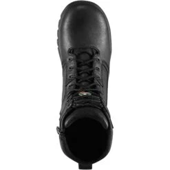 Danner Men's Lookout EMS 8" Side Zip Comp Toe WP Duty Boot Black 23826 -Rocky Shop danner mens lookout ems 8 side zip comp toe wp duty boot black 23826 4