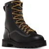 Danner Men's Rain Forest USA Made 8" Insulated WP Work Boot Black 11700 2 Danner Men's Rain Forest USA Made 8" Insulated WP Work Boot Black 11700 -Rocky Shop danner mens rain forest usa made 8 insulated wp work boot black 11700