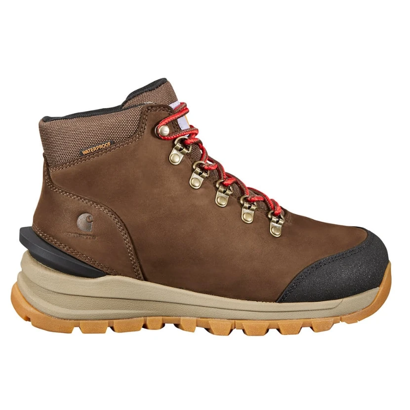 Carhartt Women's Gilmore 5" WP Alloy Toe Work Hiker Boot -Brown- FH5556-W 4 Carhartt Women's Gilmore 5" WP Alloy Toe Work Hiker Boot -Brown- FH5556-W - Image 2