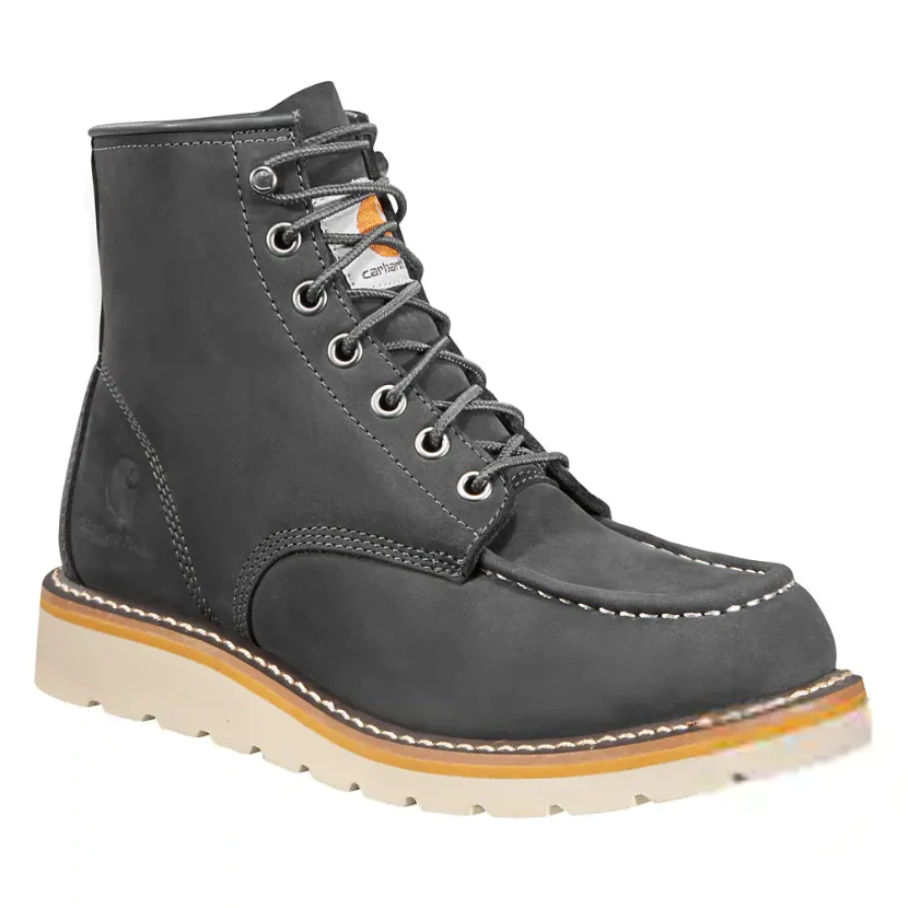 Carhartt Women's Moc 6" Non ST Wedge Work Boot -Dark Gray- FW6027-W 3 Carhartt Women's Moc 6" Non ST Wedge Work Boot -Dark Gray- FW6027-W