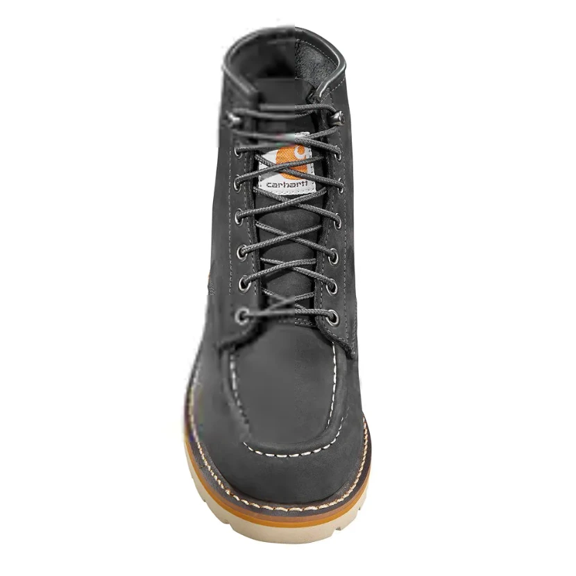 Carhartt Women's Moc 6" Non ST Wedge Work Boot -Dark Gray- FW6027-W 6 Carhartt Women's Moc 6" Non ST Wedge Work Boot -Dark Gray- FW6027-W - Image 4