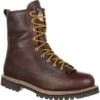 Georgia Men's 8" Waterproof Lace To Toe Work Boot - Brown - G101 -Rocky Shop georgia mens 8 waterproof lace to toe work boot brown g101
