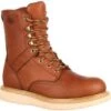 Georgia Men's 8" Wedge Steel Toe Work Boot - Brown - G8342 -Rocky Shop georgia mens 8 wedge steel toe work boot brown g8342