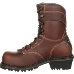 Georgia Men's AMP LT Logger Comp Toe WP Work Boot - Brown - GB00236 12 Georgia Men's AMP LT Logger Comp Toe WP Work Boot - Brown - GB00236 -Rocky Shop georgia mens amp lt logger comp toe wp work boot brown gb00236 3