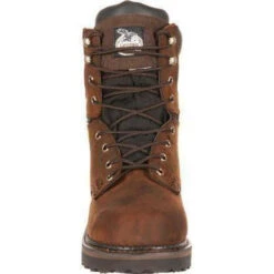 Georgia Men's Brookville 8" Stl Toe WP Work Boot - Brown - G9334 -Rocky Shop georgia mens brookville 8 stl toe wp work boot brown g9334 3